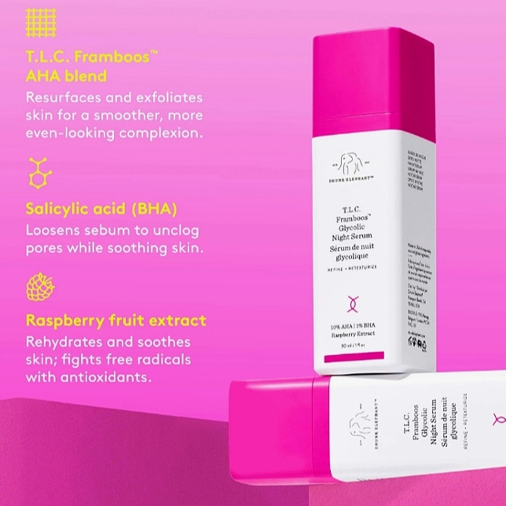 NEW! Drunk Elephant TLC Framboos Serum - Picture 6 of 6
